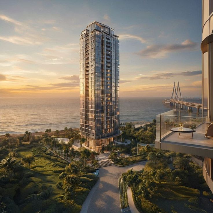 Godrej Bandra West building luxury apartments Bandra Reclamation