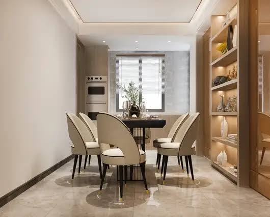 Ajmera Prive Juhu modern living room interior