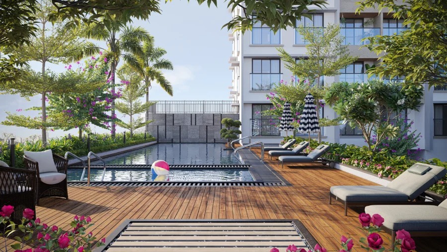 Baya Sunrise Dadar building elevation