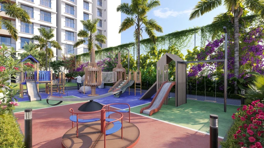 Kids' Play Area: Baya Sunrise Dadar kids play area