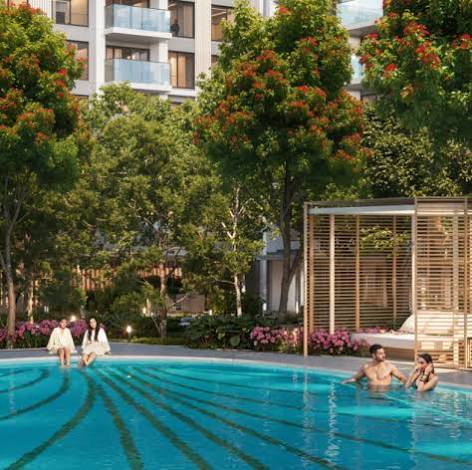 Swimming pool at DLF The West Park, Andheri West, Mumbai