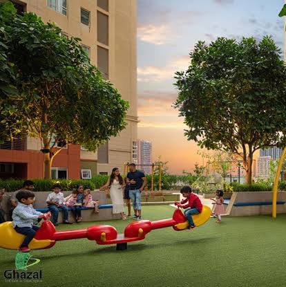 Children's play area at DLF The West Park, Mumbai