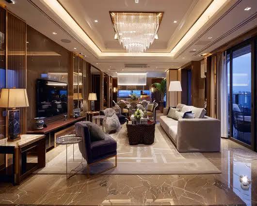 DLF The West Park elegant residential lobby interior