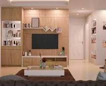 Modern kitchen inside an Embassy Terrazza Juhu luxury apartment with premium cabinetry.