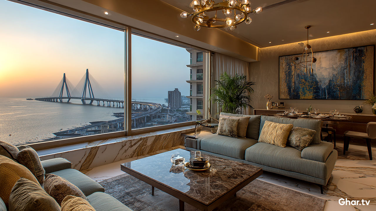Arabian Sea Views — Four Seasons Private Residences Worli Arabian Sea views