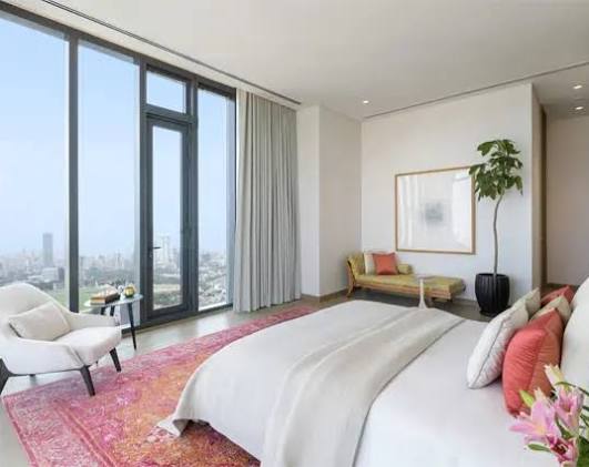 Living Room — Four Seasons Private Residences Worli luxury living room interior