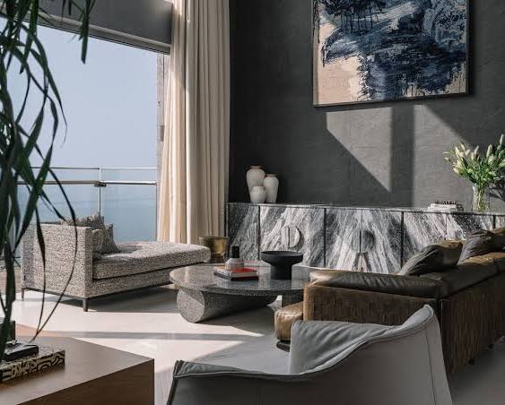 Godrej Marine Lines sea facing apartment view