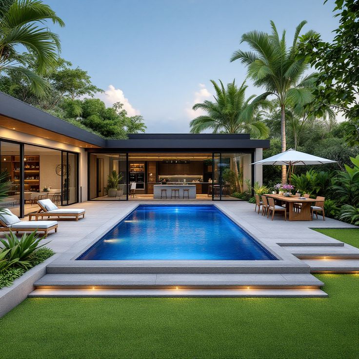 Hines Powai Real Estate Project featuring a luxury swimming pool with premium recreational amenities at the Hines Chandivali