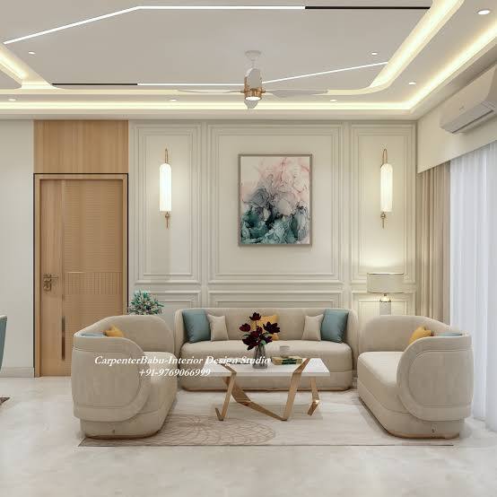 Stylish living room space at Hiranandani Bhandup West