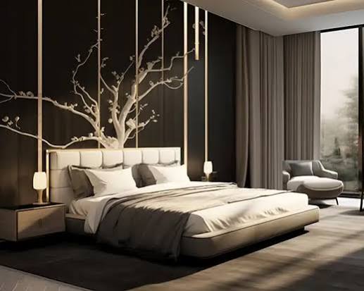 Bedroom: House of Abhinandan Lodha Naigaon spacious bedroom