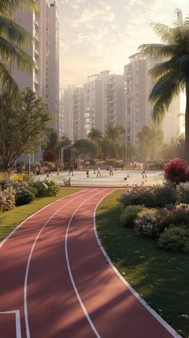 Hubtown Seasons Chembur Jogging and Walking Spaces