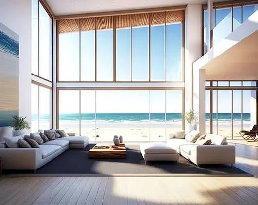 K Raheja Valletta Juhu modern dining area in a premium residence
