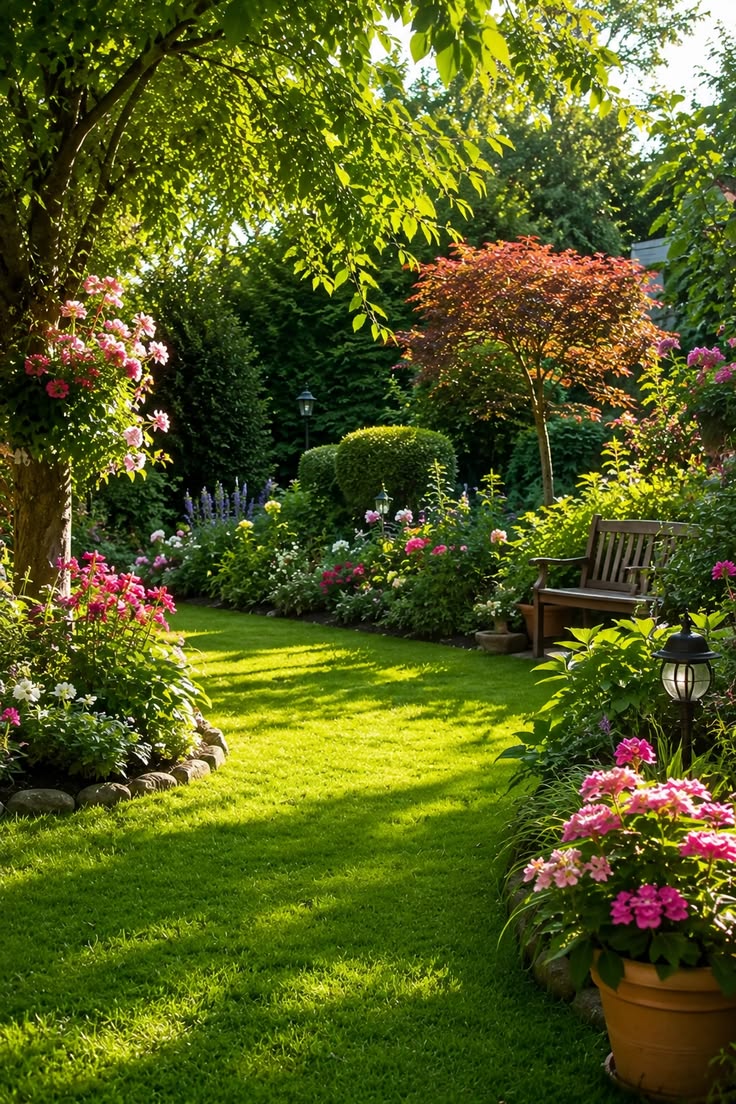 Landscaped gardens at Kalpataru Goregaon West premium apartments