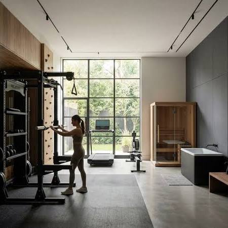 Kalpataru Magnus BKC modern gymnasium and fitness centre.