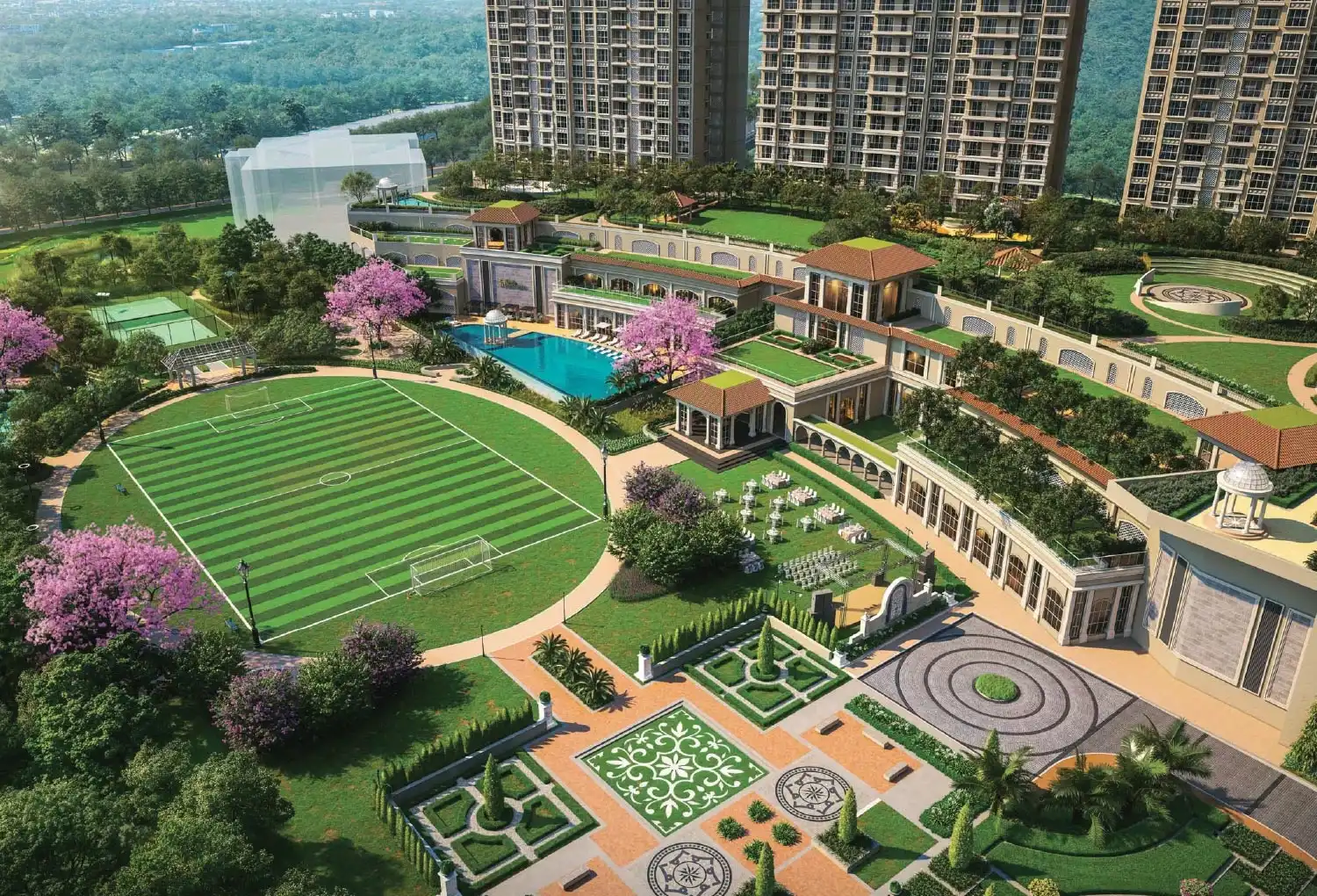 crestoria estate panvel photos