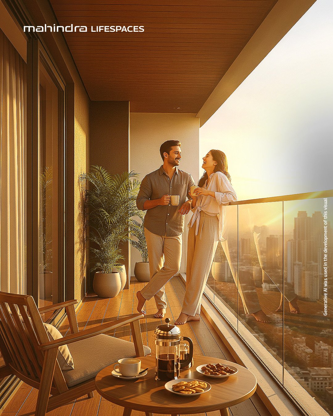 Mahindra beaconhill  deck area