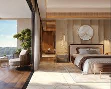 Luxury living room interior at Panchshil Omnia Residences