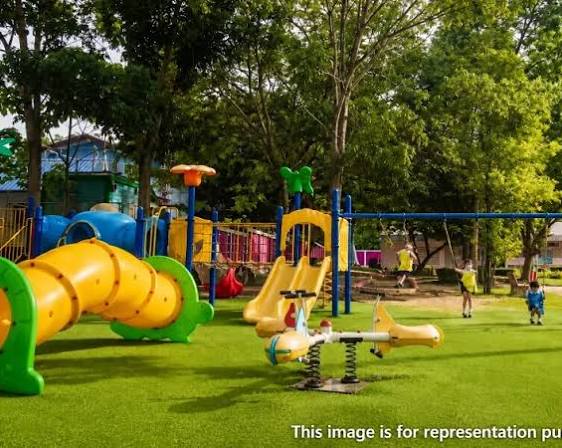 Children's recreational play area at Prestige Daffodils luxury residences.