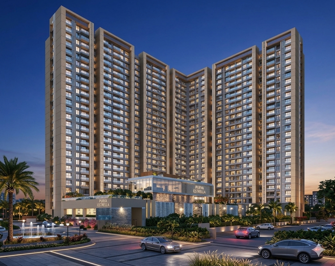 Purva Estrella Lokhandwala residences in Andheri West Luxury residential real estate project
