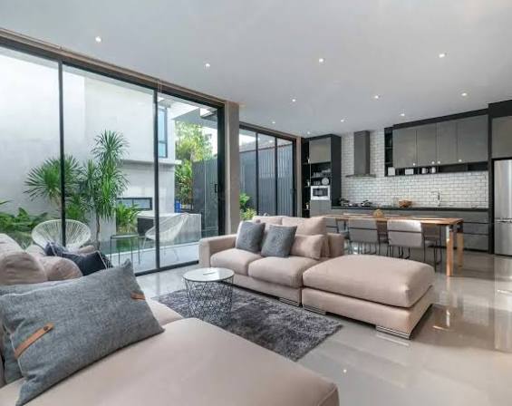 A thoughtfully designed living space representing the residences at Purva Estrella.