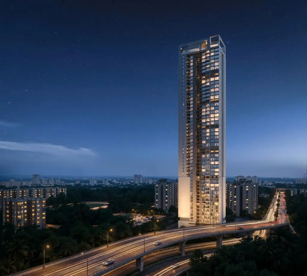 Rustomjee Ozone Skye Goregaon building view