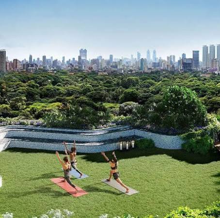 Yoga and wellness area at Sattva Chembur