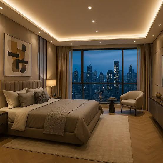 Sattva Chembur thoughtfully styled living room with contemporary décor