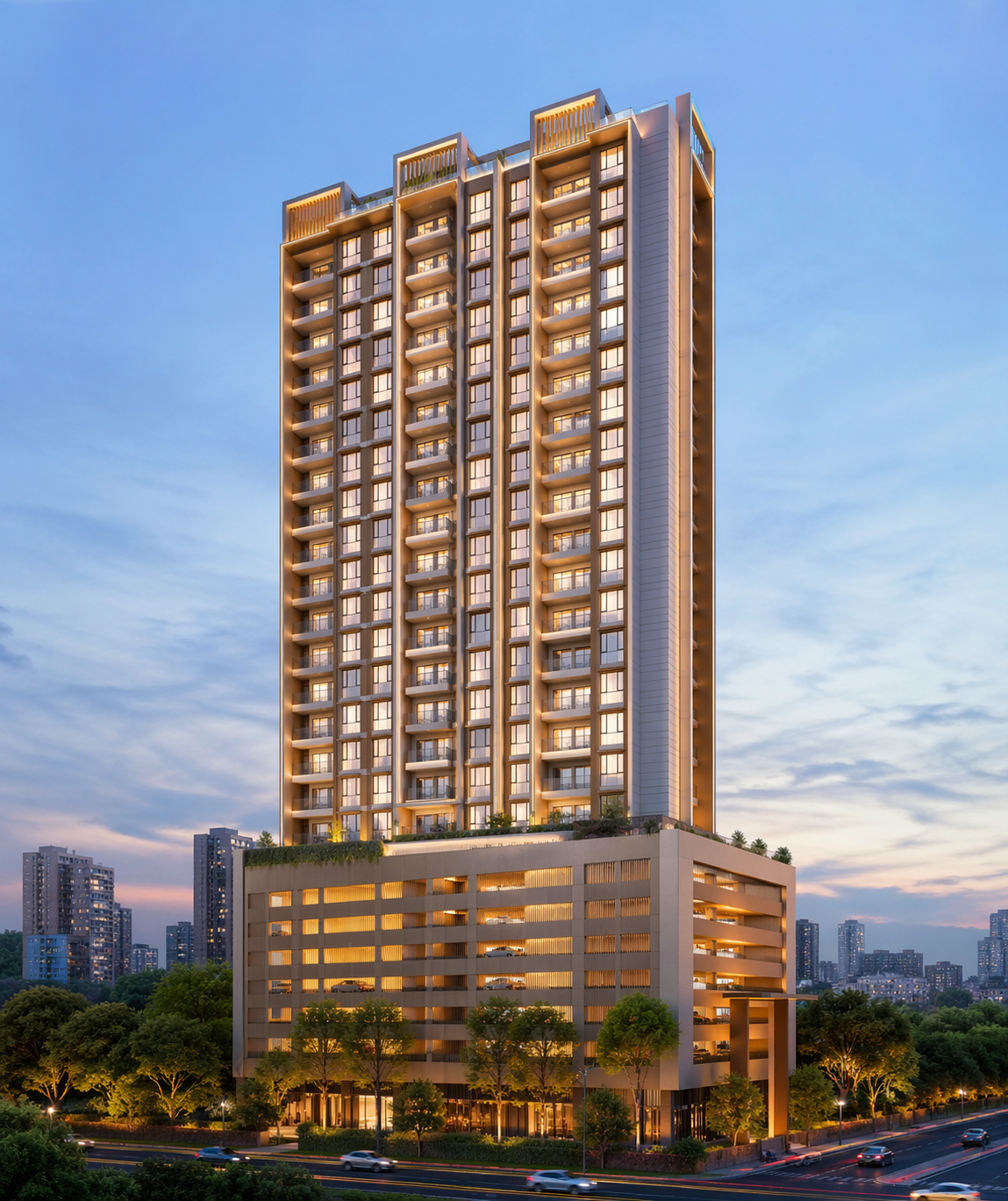 Luxury residential real estate project