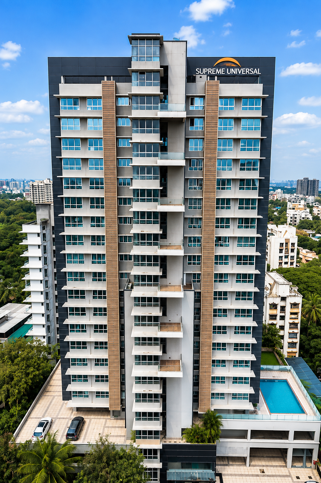 Supreme Universal contemporary tower design