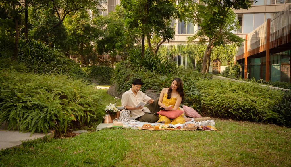 Landscaped Garden – Landscaped garden at The Reserve Chembur
