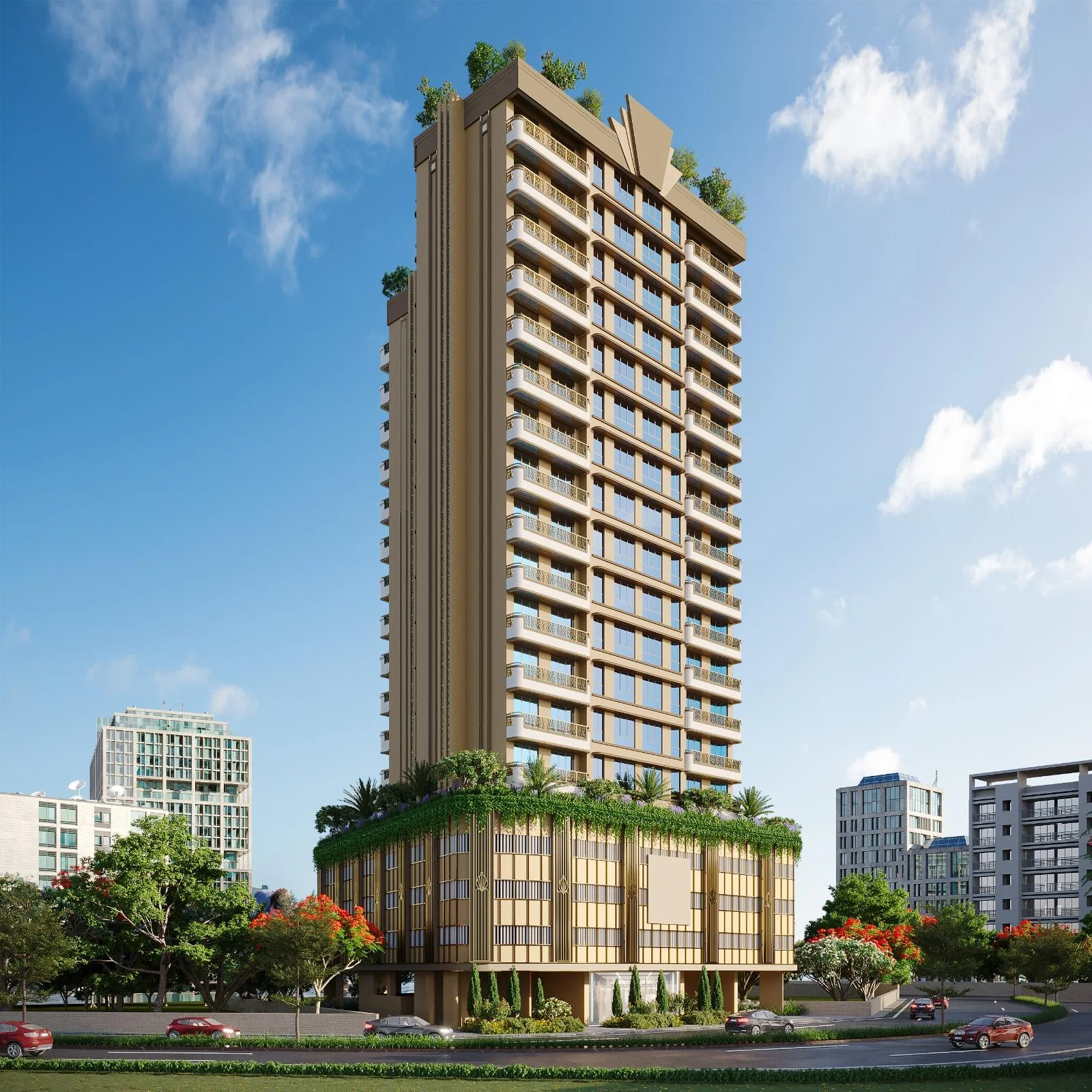 The Reserve Chembur premium residential project exterior view